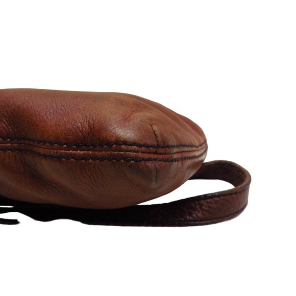 All Leather Outer Small Crossbody Bag - Picture 6 of 11